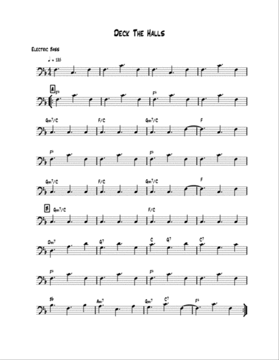 Deck The Halls Deck The Halls Small Ensemble scores gallery preview page 2