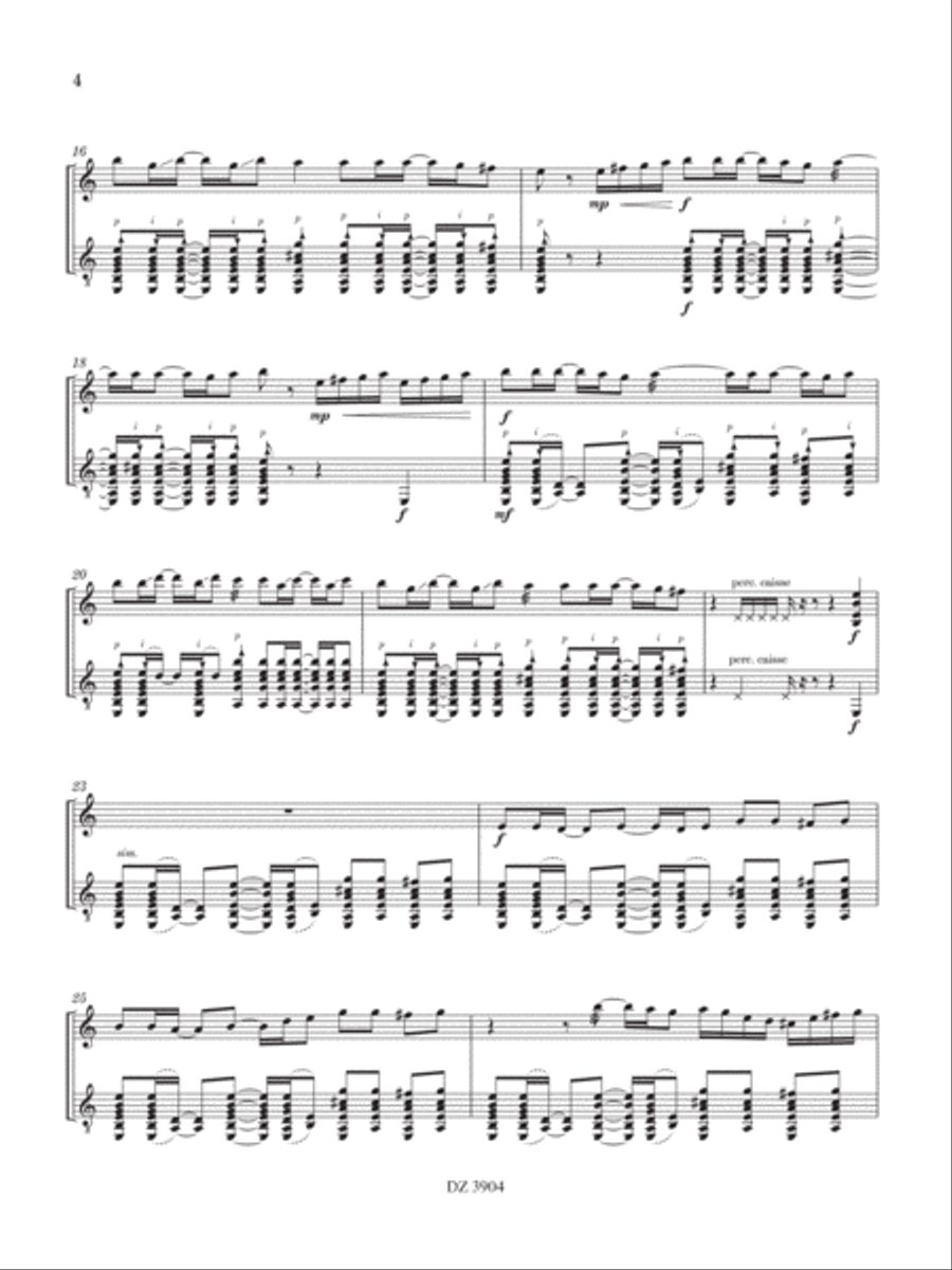 Féérique Classical Guitar scores gallery preview page 5