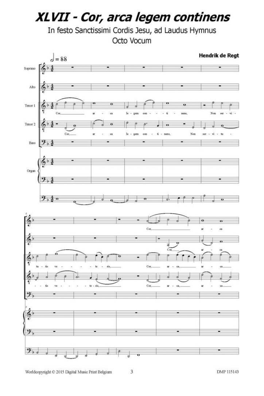 Cor, Arca Legem Continens Cor, Arca Legem Continens Mixed Choir scores gallery preview page 2