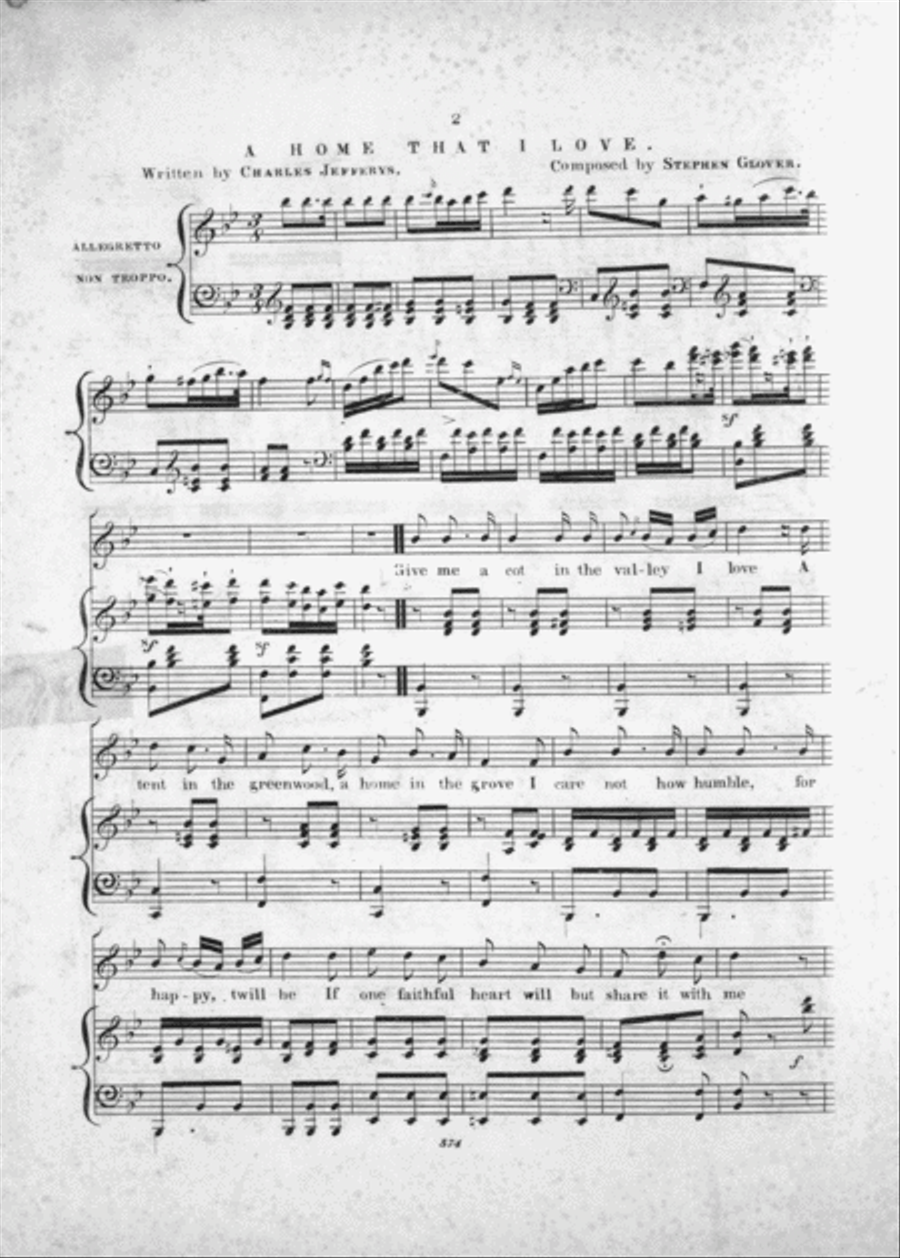 A Home That I Love Voice scores gallery preview page 2