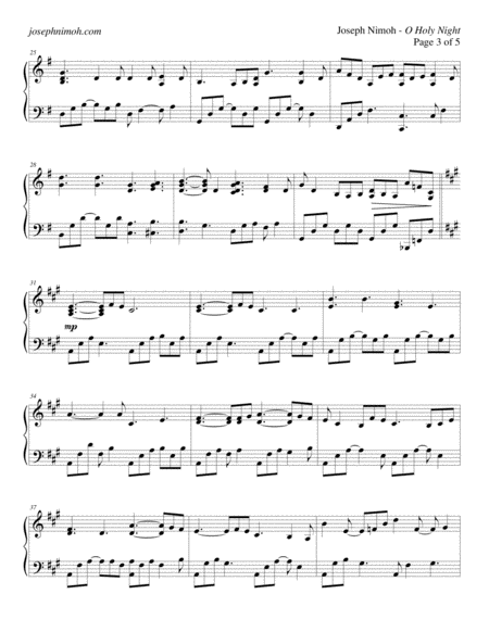 O Holy Night - Piano Part image number null