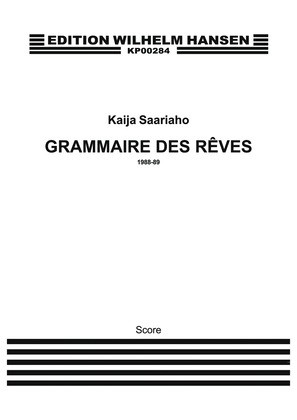 Book cover for Grammaire Des Reves