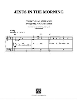 Jesus in the Morning
