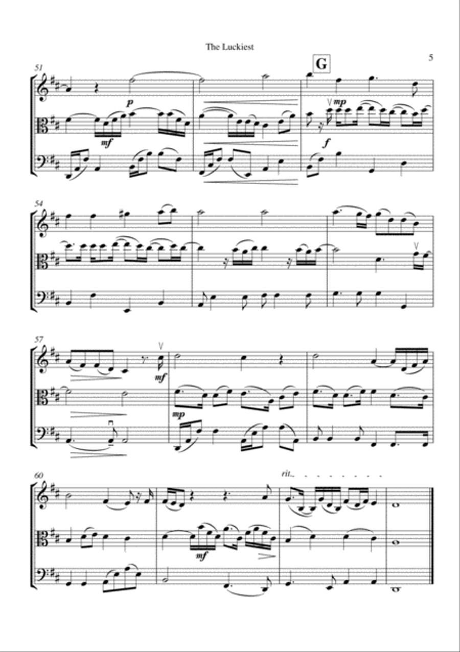 The Luckiest String Trio scores gallery preview page 6