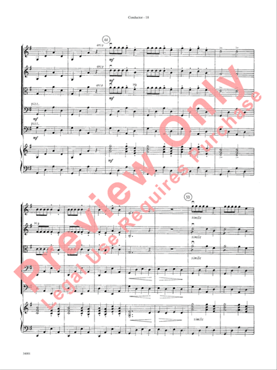 Classics from Merle Isaac String Orchestra scores gallery preview page 19
