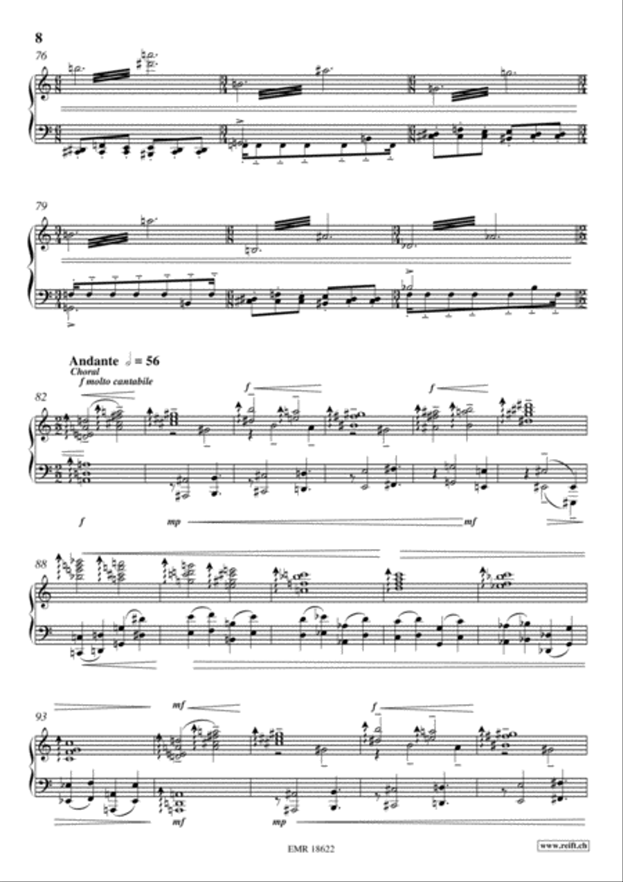 Eaux-Fortes No. 4 Piano Solo scores gallery preview page 8