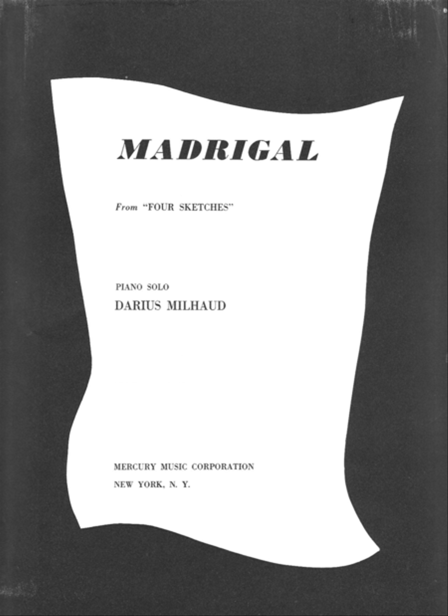 Madrigal Choir scores gallery preview page 1