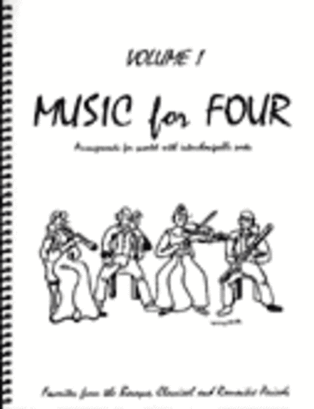 Music for Four, Volume 1, Set of 5 Parts (Piano Quintet - String Quartet plus Piano))