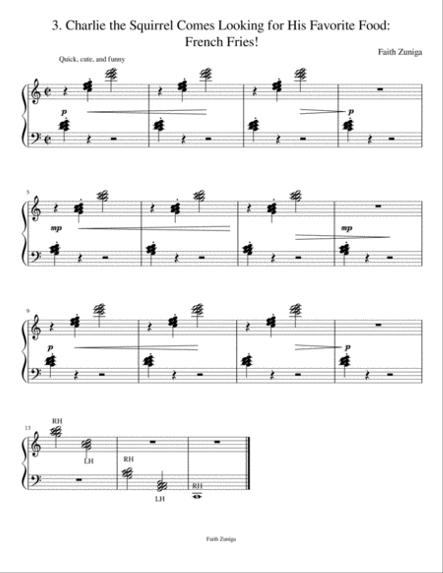 Timmy the Bird: His Musical Adventures Piano Solo scores gallery preview page 5