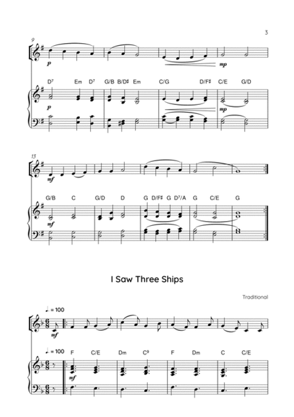 6 Really Easy Christmas Songs for Alto Sax & Piano