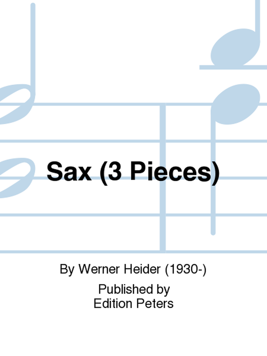 Sax (3 Pieces)