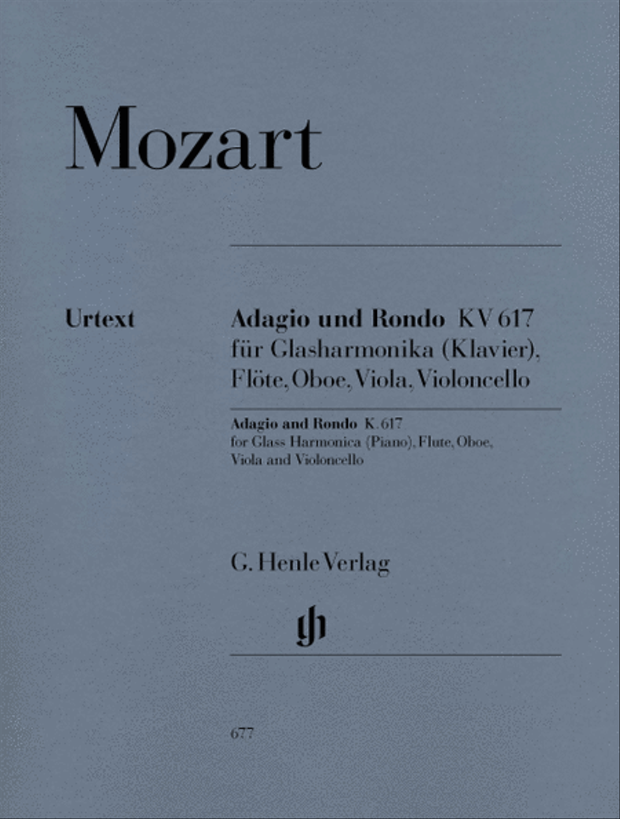 Adagio and Rondo K617 Woodwind Ensemble scores gallery preview page 1