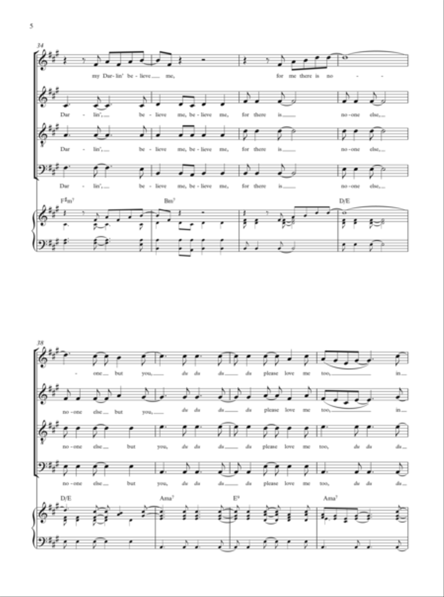 I Say A Little Prayer (arr. Gitika Partington) 4-Part scores gallery preview page 5