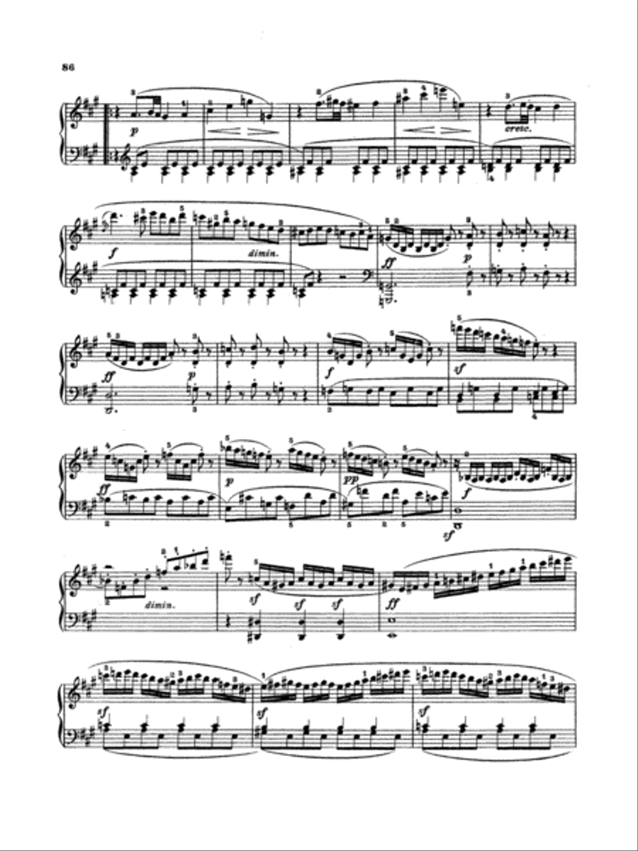 Clementi: Seven Sonatas (Volume I) Piano Solo scores gallery preview page 3