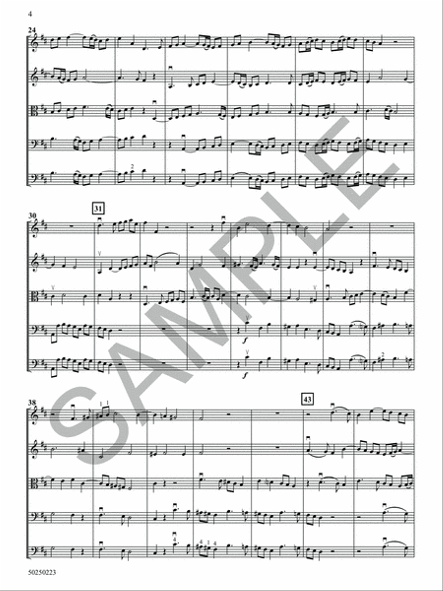Amen Chorus from The Messiah by George Frideric Handel Choir - Sheet Music page 5