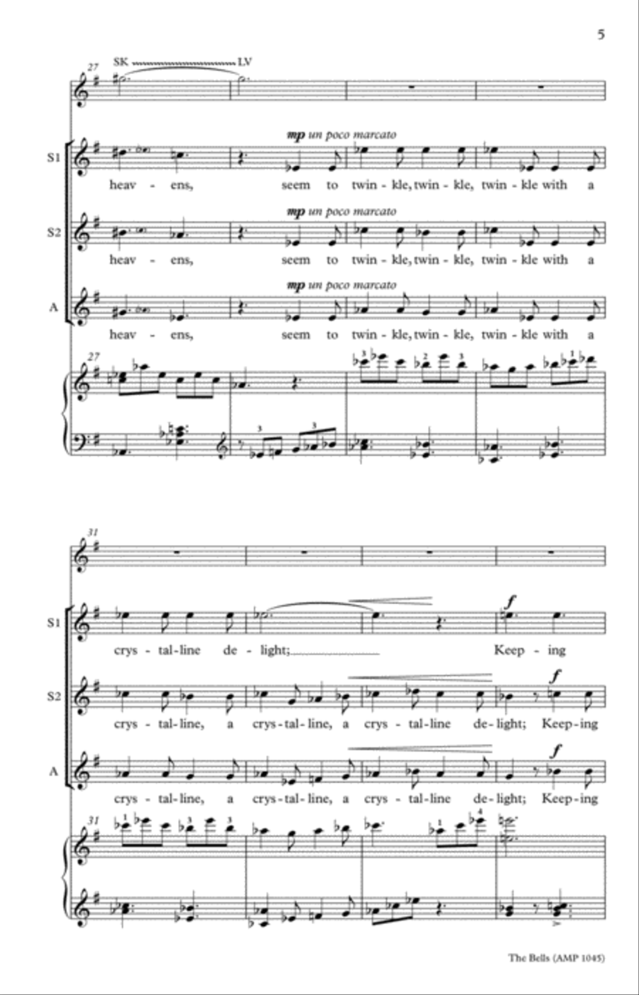 The Bells The Bells SSA scores gallery preview page 5
