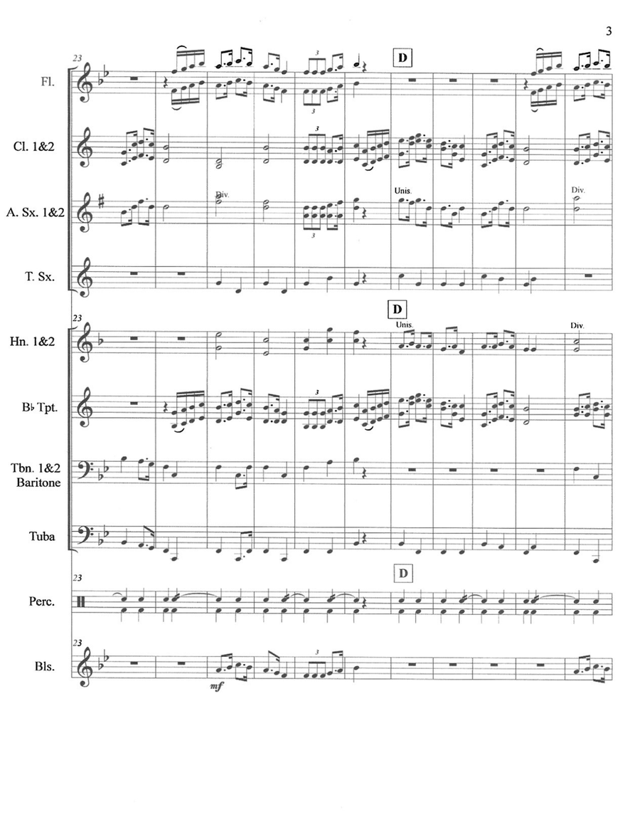 Tickety Boo Concert Band scores gallery preview page 6