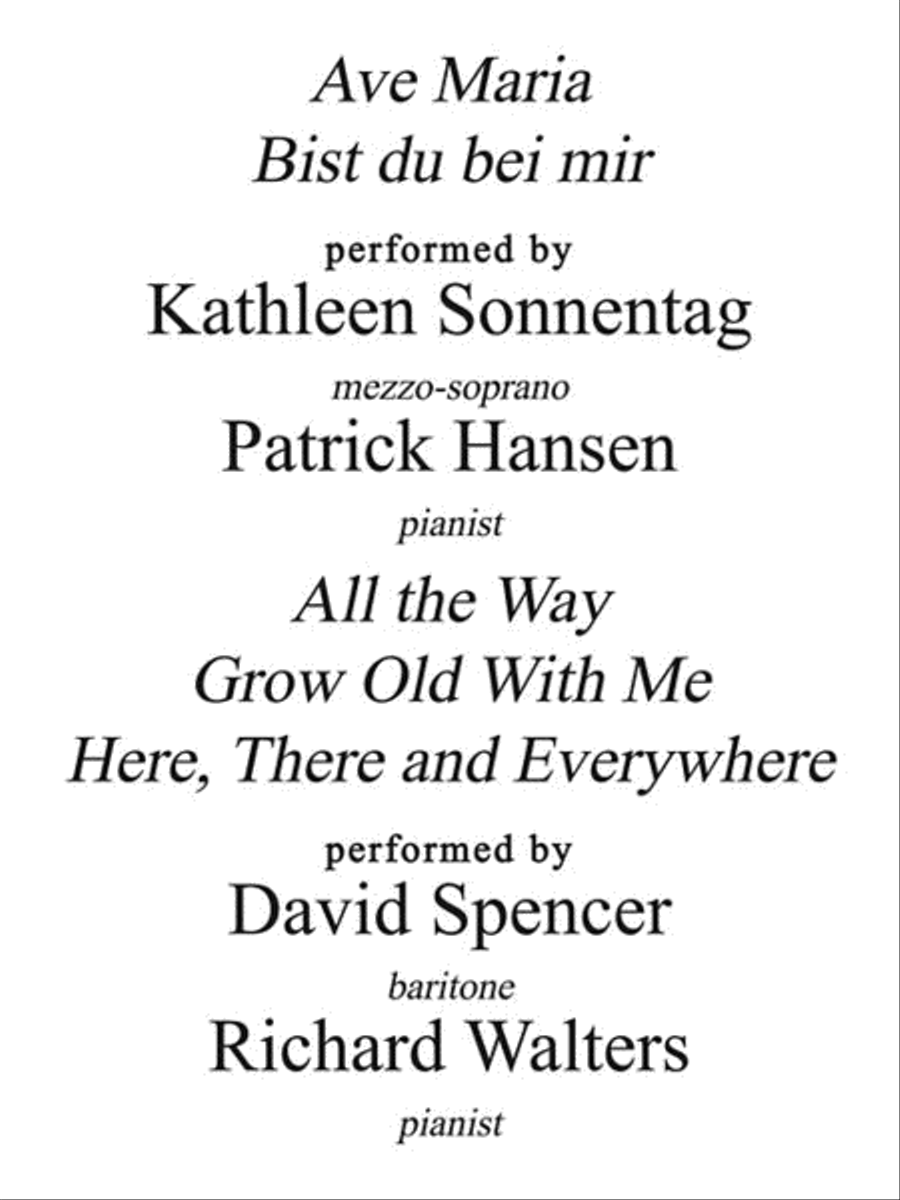 The Wedding Collection Voice scores gallery preview page 8