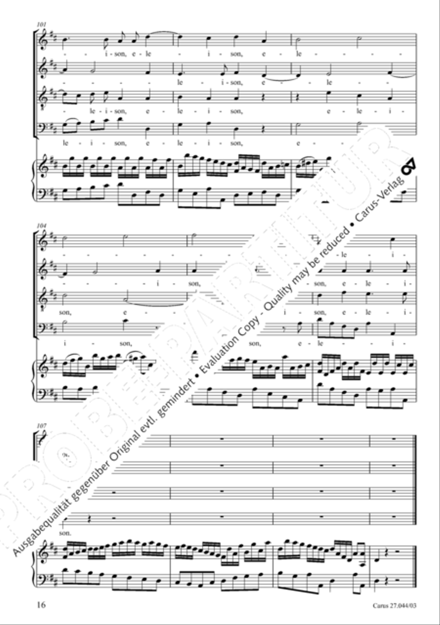 Messa per il Santissimo Natale 4-Part scores gallery preview page 17