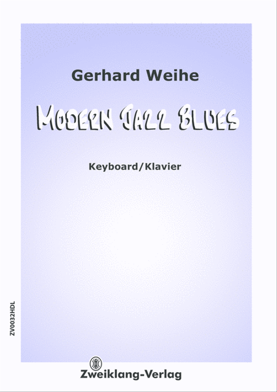Modern Jazz Blues Piano Solo scores gallery preview page 1