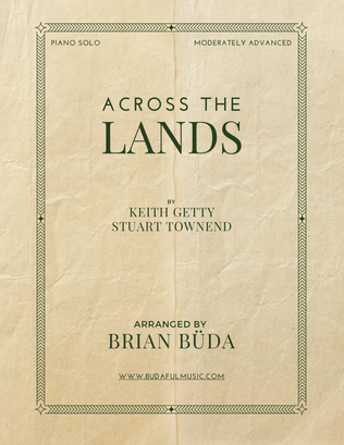 Book cover for Across The Lands You're The Word Of God