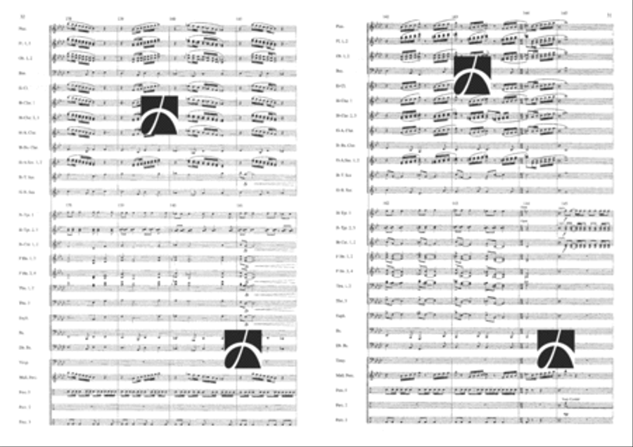 Majestic Fountain Concert Band scores gallery preview page 14