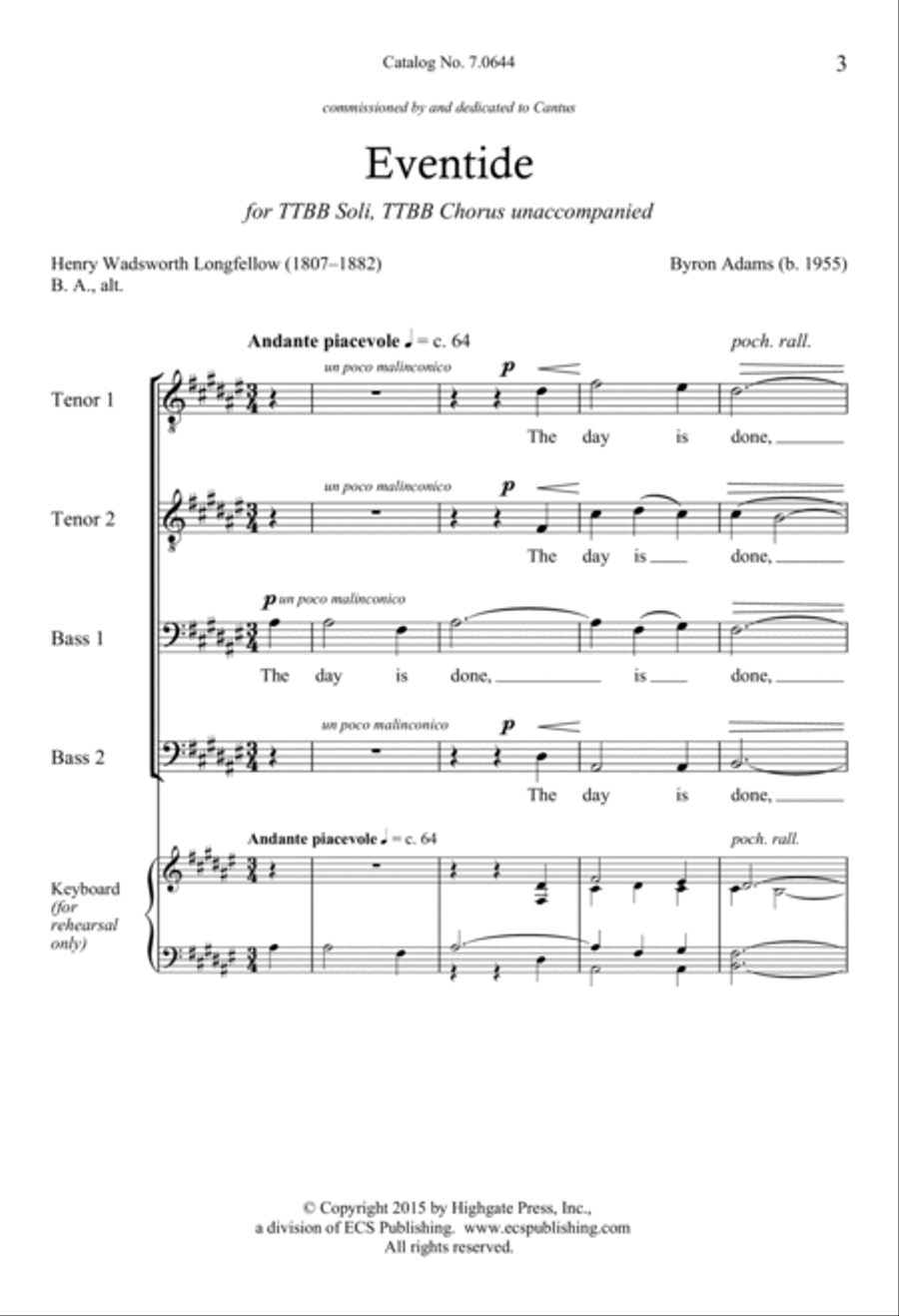 Eventide TTBB scores gallery preview page 2