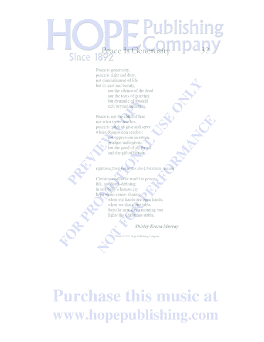A Place at the Table Choir scores gallery preview page 97