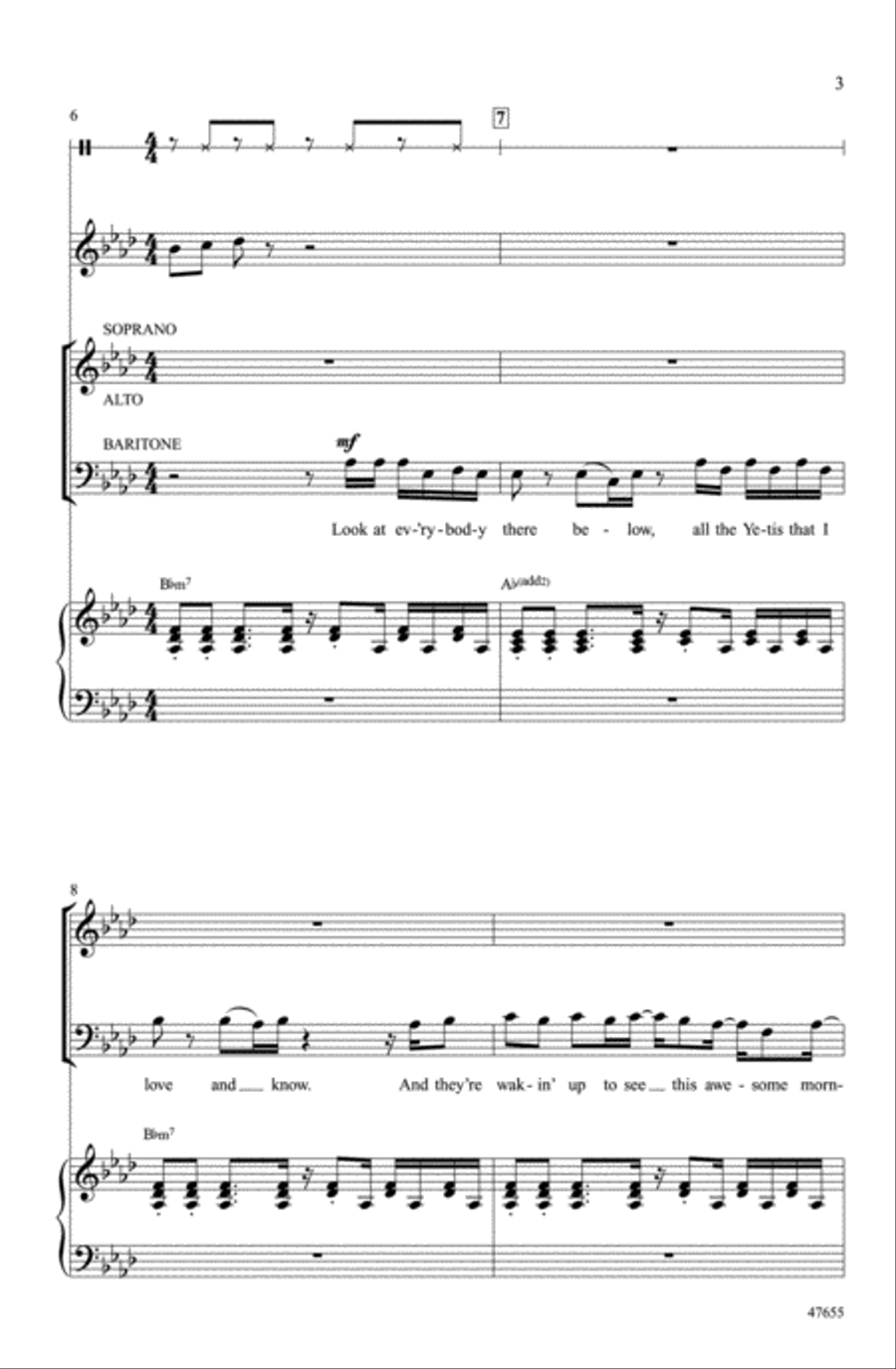 Perfection Perfection Choir scores gallery preview page 2