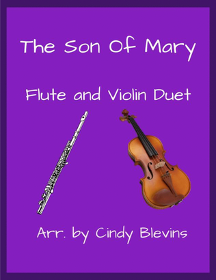Book cover for The Son of Mary, for Flute and Violin