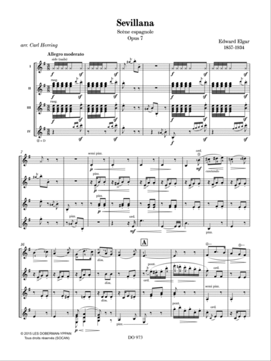 Sevillana Sevillana Guitar Ensemble scores gallery preview page 3