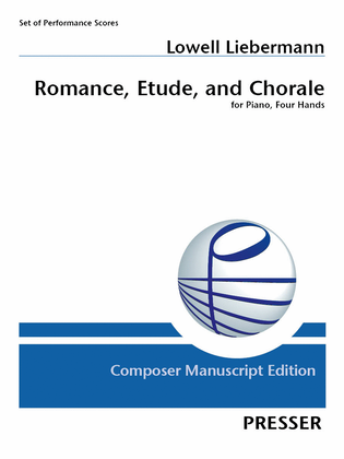 Book cover for Romance, Etude, and Chorale