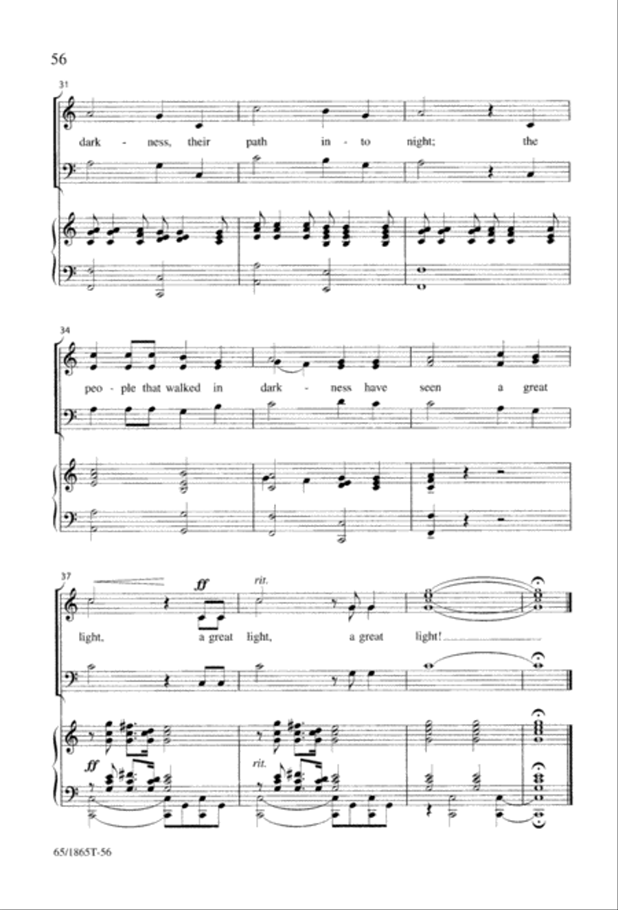 A Great Light A Great Light 3-Part scores gallery preview page 58