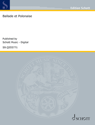 Book cover for Ballade et Polonaise