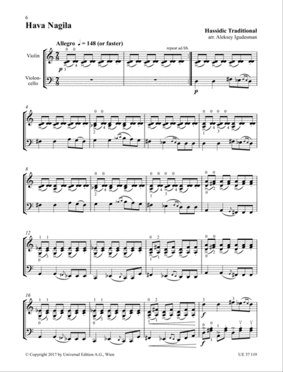 Violin & Cello & More Violin & Cello & More String Duet scores gallery preview page 5