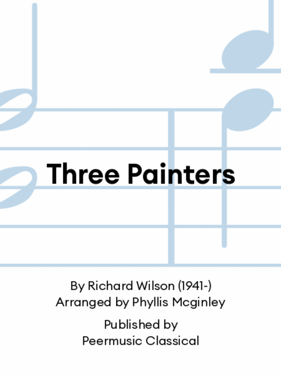 Three Painters Chamber Music scores gallery preview page 1