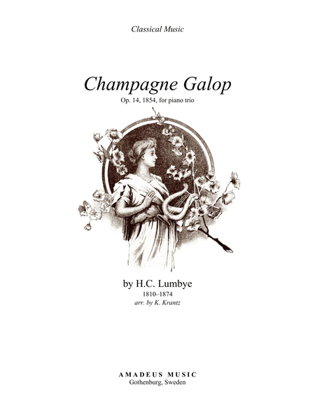 Champagne Galop for piano trio image number null