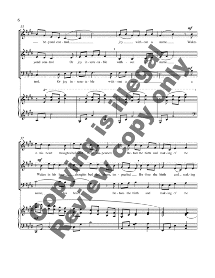 Voices of Earth: 3. Voices of Earth 3-Part scores gallery preview page 10