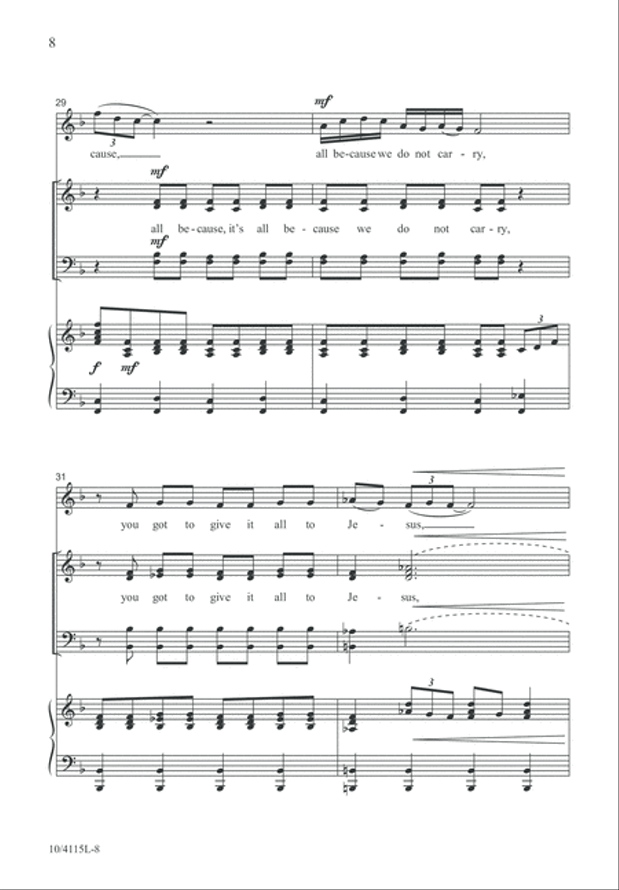 What a Friend 4-Part scores gallery preview page 9