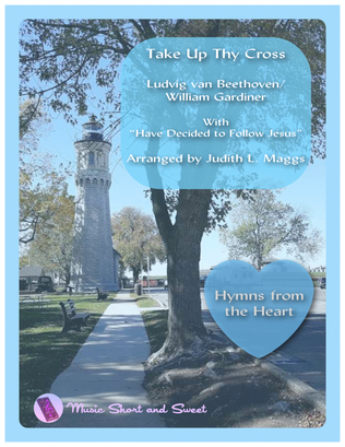 Book cover for Take Up Thy Cross (Tune: Germany) with "I Have Decided to Follow Jesus"