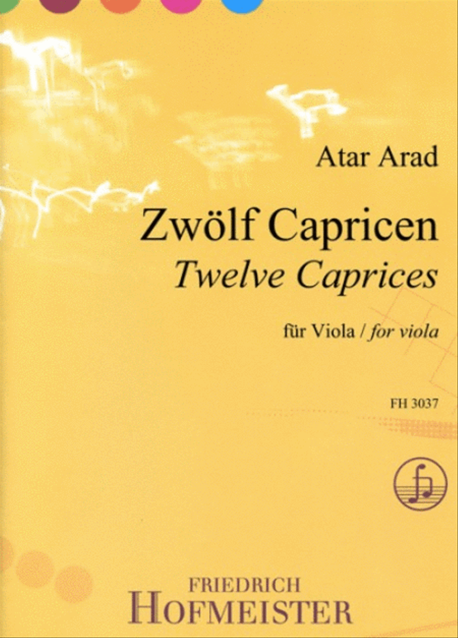 12 Capricen Viola Solo scores gallery preview page 1