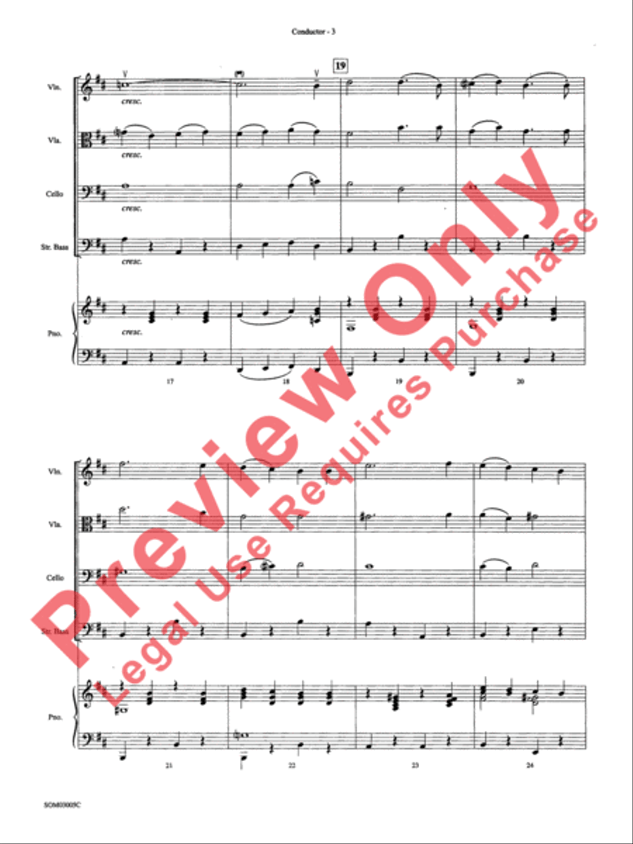 Ding Dong! The Witch Is Dead (from The Wizard of Oz) String Orchestra scores gallery preview page 6
