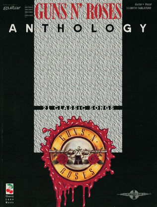 Book cover for Guns N Roses Anthology Guitar Tab