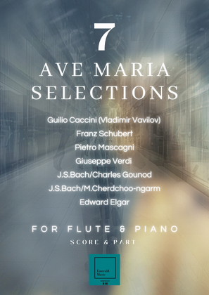 7 Ave Maria Collections for Flute & Piano