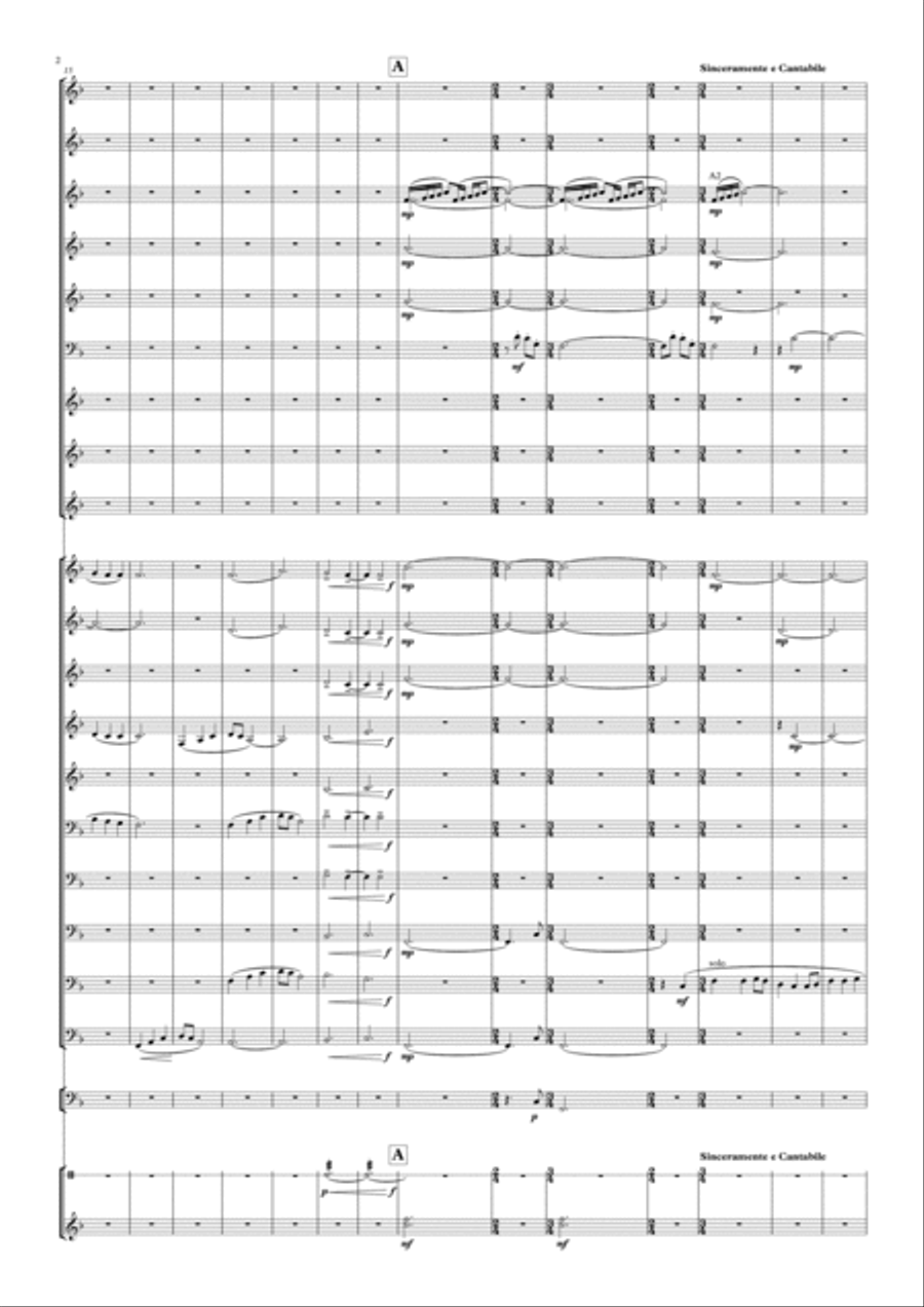 At The End of the Day (Lord of All Hopefulness - Slane) Concert Band scores gallery preview page 2