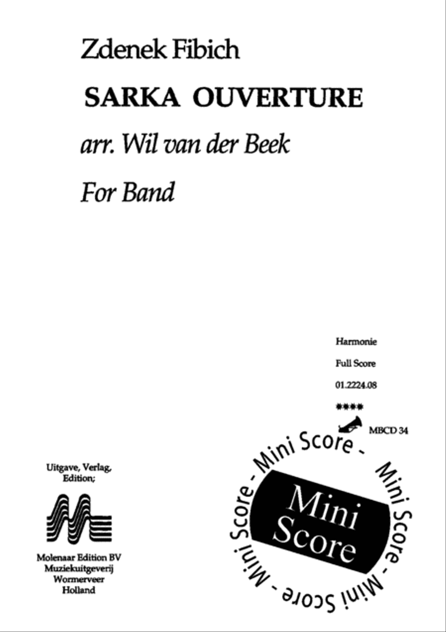Sarka Overture Sarka Overture Concert Band scores gallery preview page 3