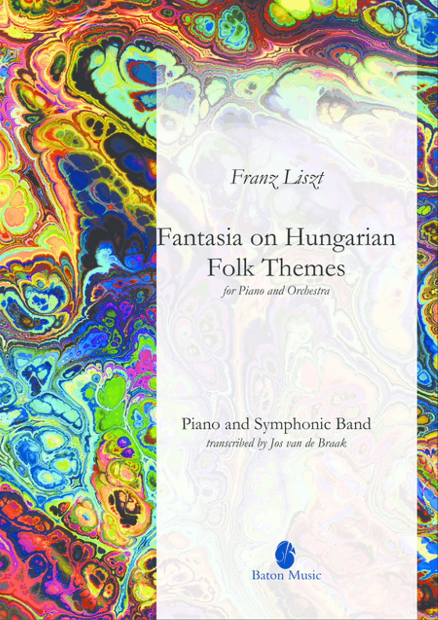 Fantasia on Hungarian Folk Themes Concert Band scores gallery preview page 1