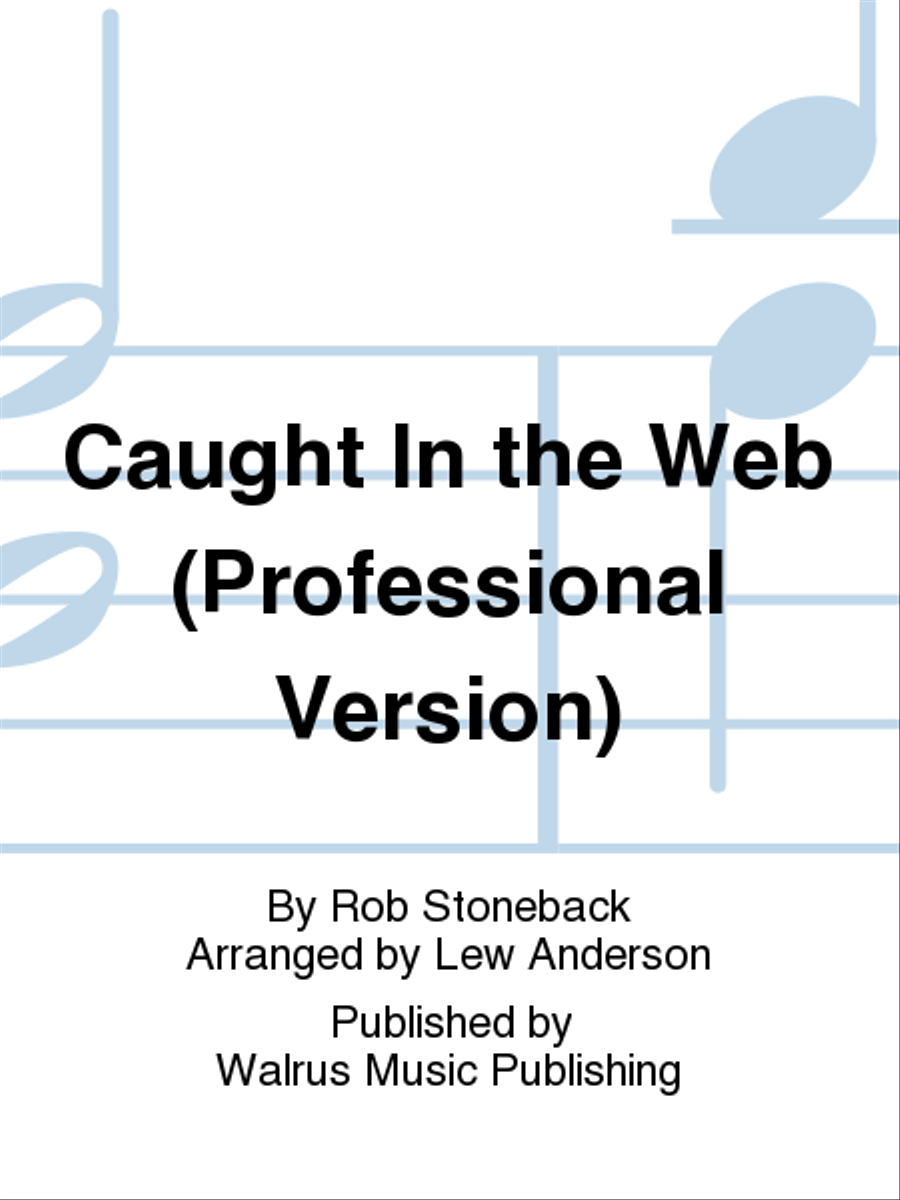 Caught In the Web (Professional Version) Big Band scores gallery preview page 1