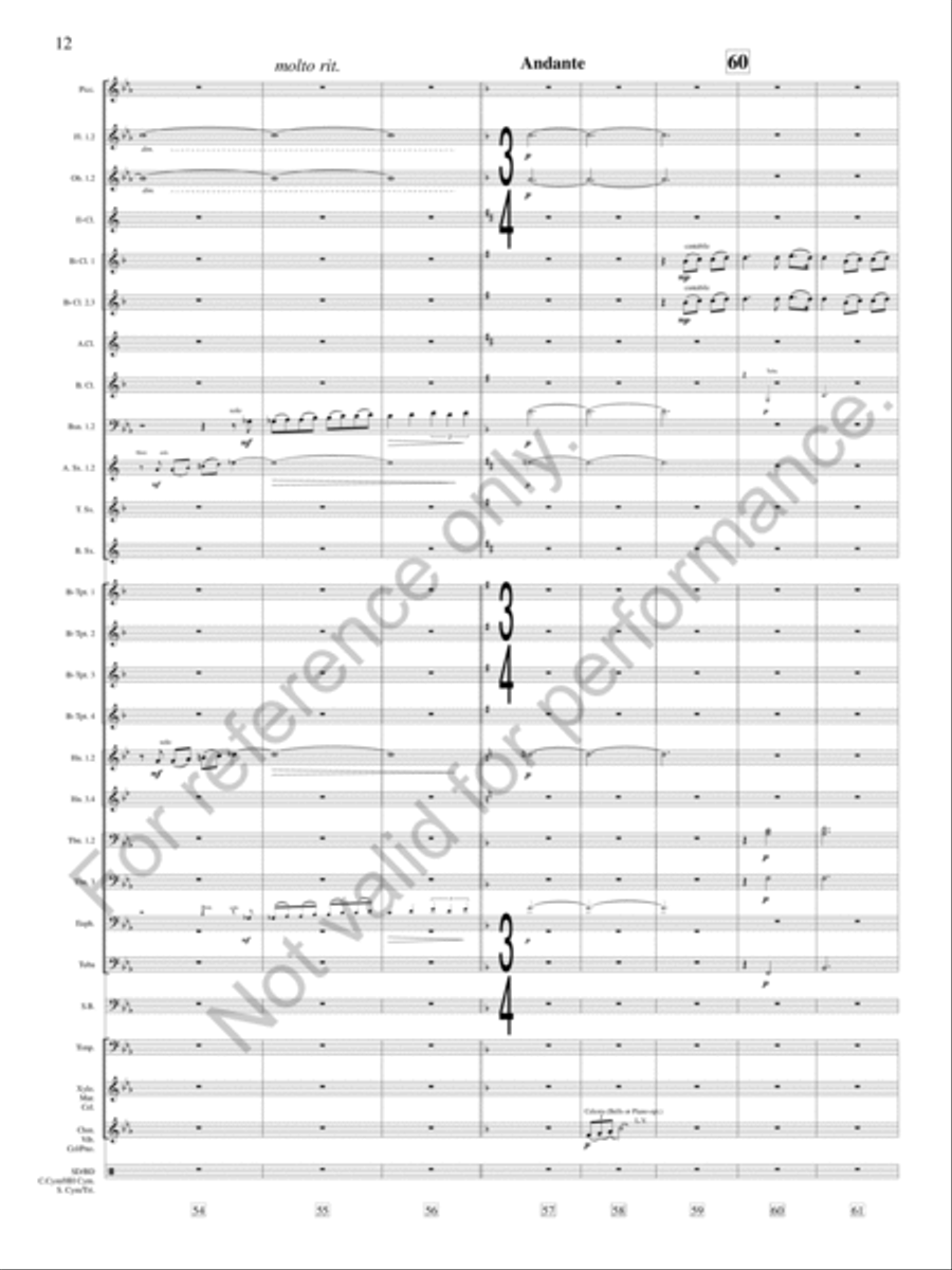 Joyance Concert Band scores gallery preview page 13