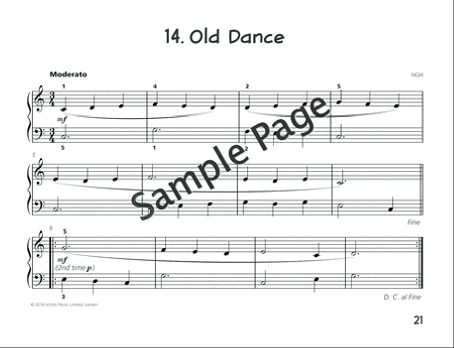 Piano Junior: Performance Book 1 Piano Method scores gallery preview page 22